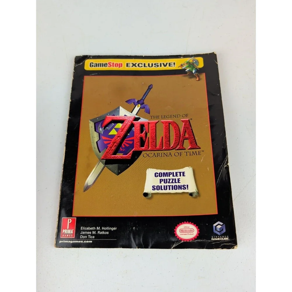 Prima GameStop Exclusive The Legend of Zelda: Ocarina of Time Strategy Guide